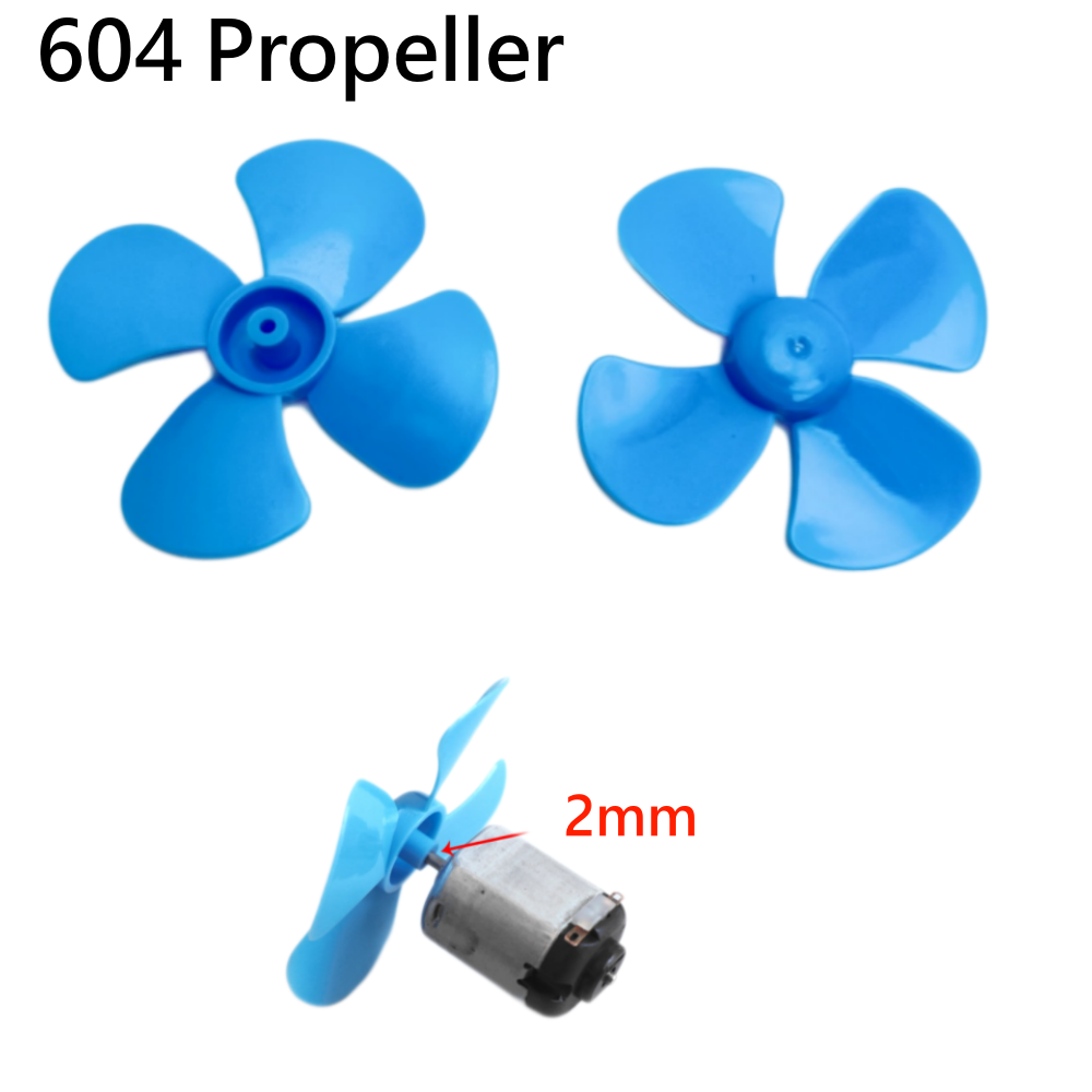 Science Max - 10pcs 604 4‑Blade Propeller 1.95mm Hole