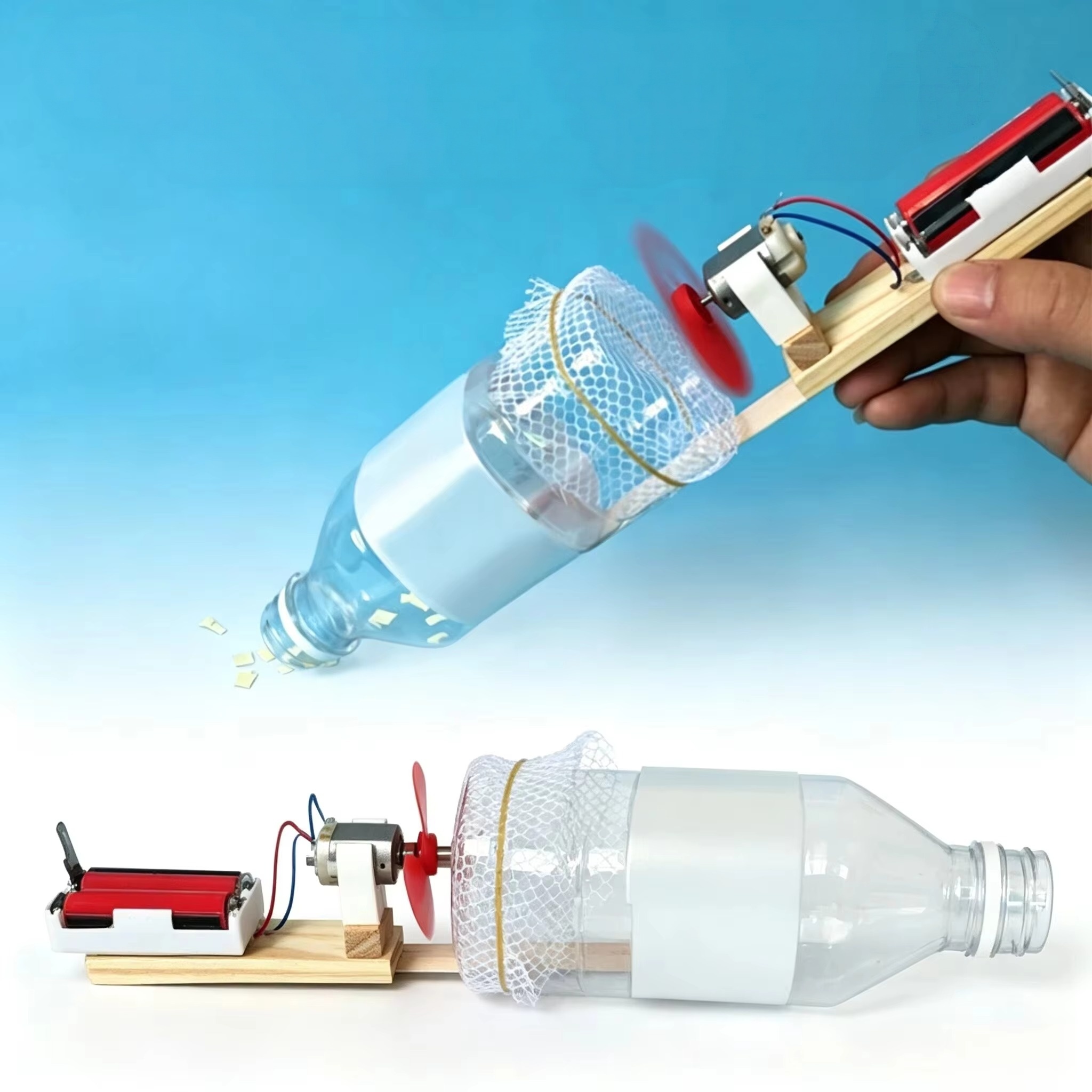 DIY Mini Vacuum Cleaner STEM A - Science Hobby Kit 评论和价格