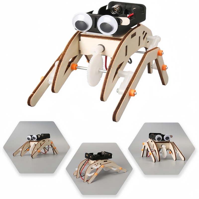 Diy Handmade Walking Spider Ro - Science Max 评论和价格